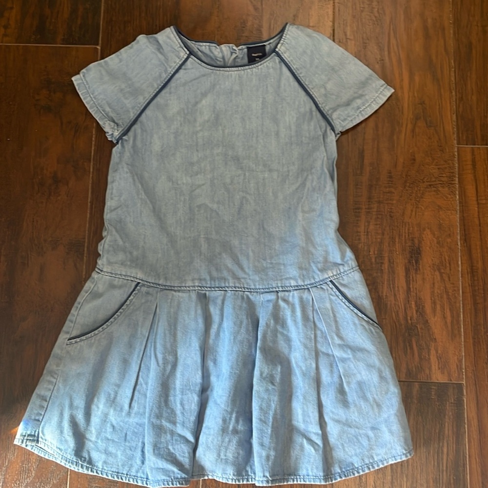Girls denim dress